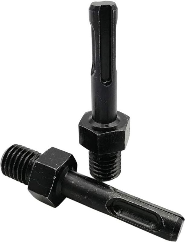 2 Stück 5/8-11 Außengewinde auf SDS Plus Innengewinde-Adapter zum Bohren mit Schleifmaschinen