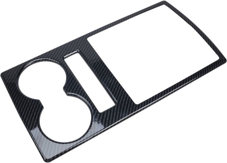 für 2007-2019 Auto Zentral Steuerung Schalttafel Abdeckung Wasser Becher Verkleidungs Rahmen Passendes Innen ZubehöR