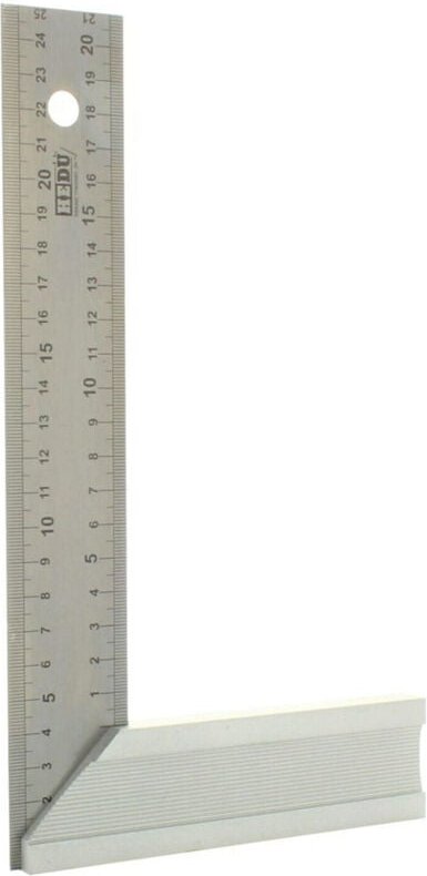 Alu-Winkel 250 mm B025 mit Gehrung - Hedue