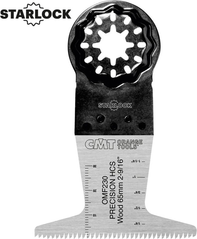 OMF230-X1 E-CUT P HCS 65 x 50 mm SL PRÄZISIONS-HOLZSCHNEIDBLATT