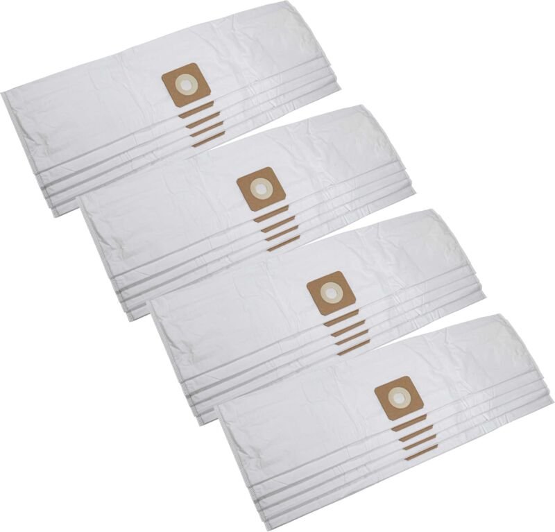 vhbw 20x Staubbeutel Ersatz für Bosch 2609256F32 für Staubsauger - 83cm x 19,9cm Weiß