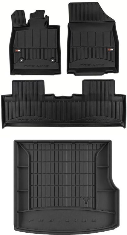 3D SET BYD Seal U Fußmatten und Kofferraummatte ab 2024-