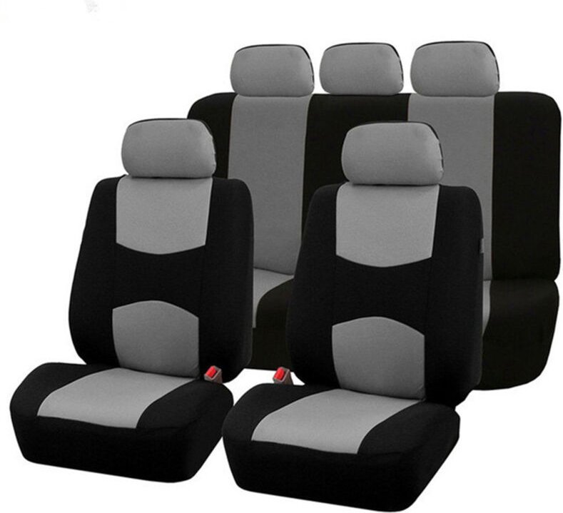 Jiawu Kopfstützenbezüge für vorne und hinten, atmungsaktiv, waschbar, universell, verschleißfest, für alle Jahreszeiten,...