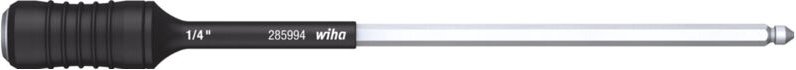 Bithalter Klemmung über Kugel für Drehmoment-Schraubendreher mit Längsgriff 1/4' (27526) - Wiha