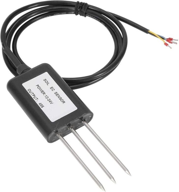 Hochwertiger wasserdichter RS485 Boden-Salzgehaltssensor (EC-Sensor) – Messumformer und Bodenleitfähigkeitsdetektor