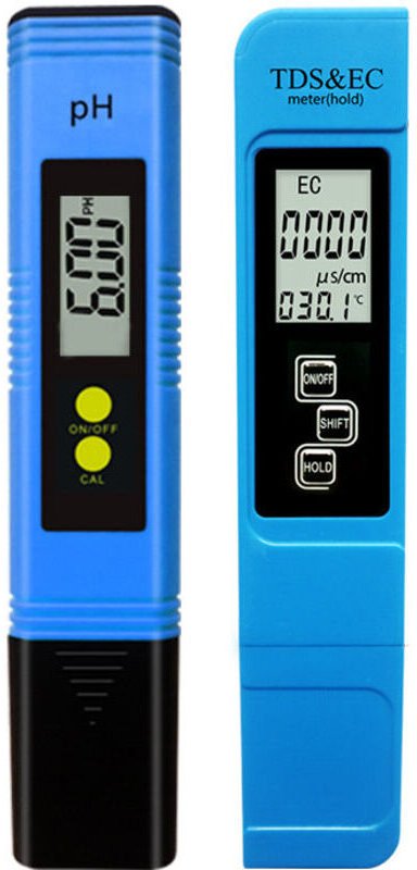 Wasserqualitätsprüfgerät für Hydrokultur, Aquarien, Trinkwasser, Umkehrosmoseanlagen