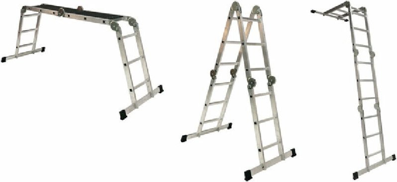 DEA - Aluminiumtreppe einstellbar in verschiedenen Step -Up -Cobra -Positionen