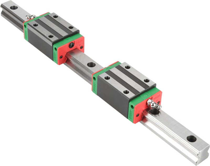 HGR20 400 mm Linearführungswagen für CNC-Fräsmaschinen mit 2 Schienenblöcken