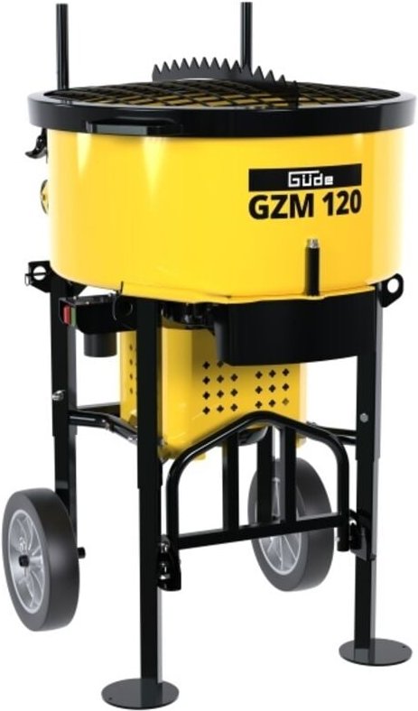 Zwangsmischer gzm 120 Betonmischer Mischmaschine elektrisch 2000W Trommel mit 720mm Durchmesser und einem Volumen von 12...