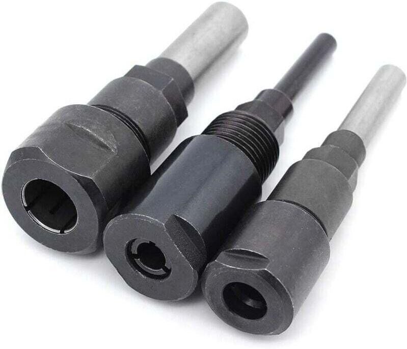 3-teiliges Fräserset, Fräszangenverlängerung, Fräs- und Trimmzangenverlängerung, Verlängerung für Schneid- und Gravierma...