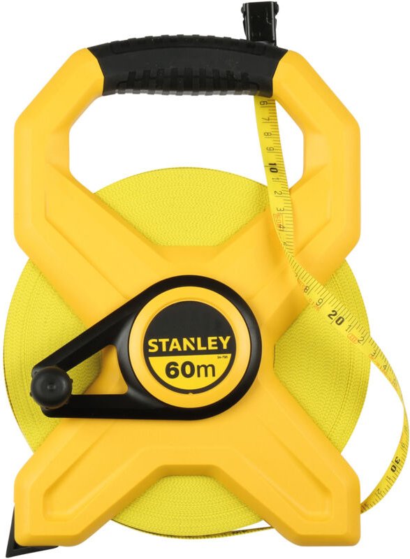Stanley - Bandmaß Fiberglas 60 m / 12,7 mm
