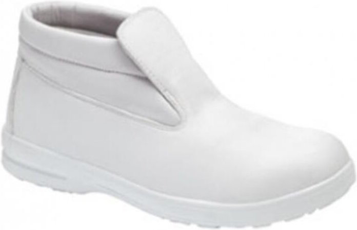 teXXor® S2-Sicherheitsslipper/hoch LENS weiß SRC, Stahlkappe 626145 Gr.45