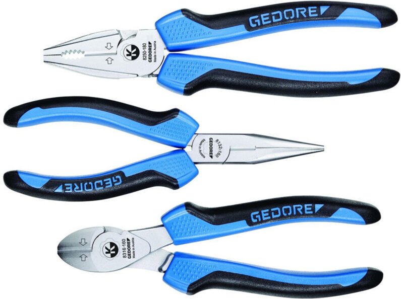Gedore 6701110 Zangen-Set 3teilig