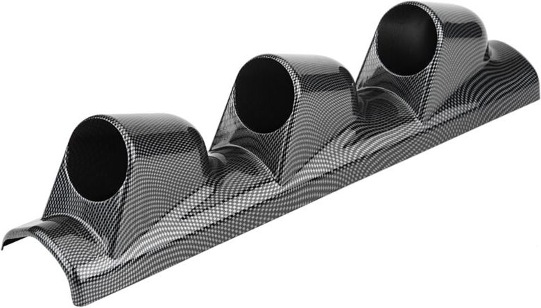 Halterung für Fahrzeuginstrumente, universelle Halterung für Rennsport-Instrumentensäulen (3 Löcher).