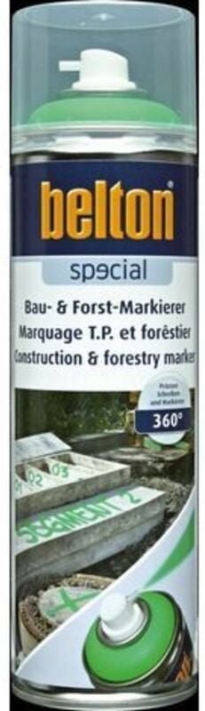 belton special Bau- Forst-Markierer 500 ml signalgrün Markierungsspray