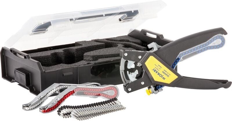 FP - Jokari Kabelverarbeitungs-Set Abisolier-/Crimpzange, Querschnitt 0,5-2,5 mm