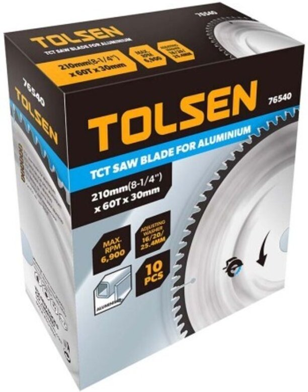 Scheibe Fur Kreissage Tct Cut Aluminium 215x60tx30 Tolsen