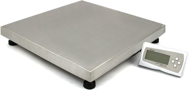 T-mech - Plattformwaage Veterinär Digitalwaage Paketwaage Postwaage Waage 50cm x 50cm