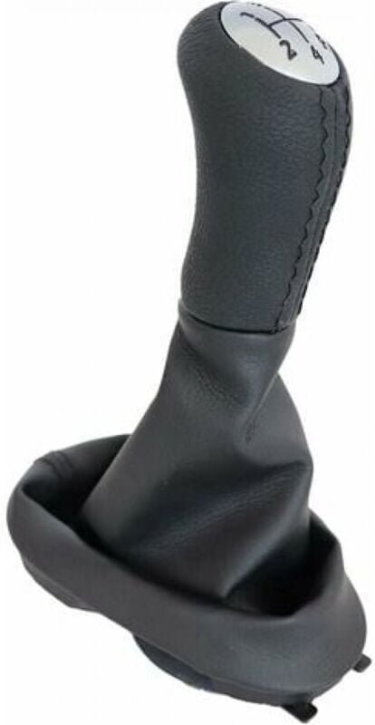 Ymyny - 5 Gang Schalthebel Auto Schaltknauf Staubschutzhülle Leder Kunststoff Schalthebelkopf Handball Zubehör