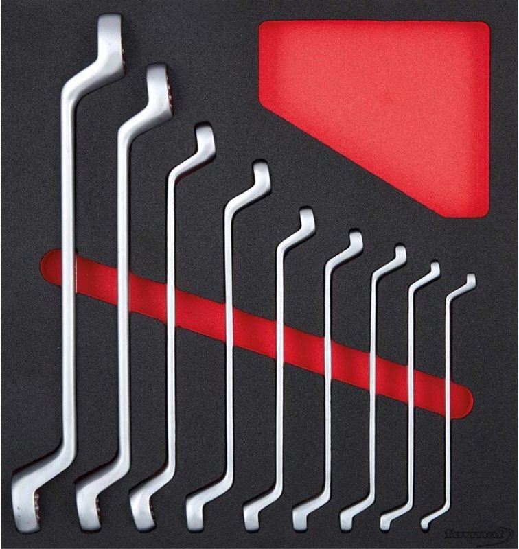 FORMAT Modul Doppelringschlüssel 9-tlg. 6-32mm