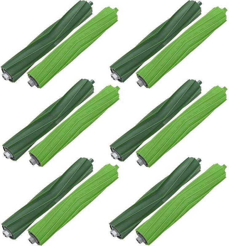 Thumbnail - FOREHILL 6er-Pack Bürstenwalzen kompatibel mit iRobot Roomba, 12er-Pack Ersatzgummibürsten für Roomba E-Serie E5 E6 E7, ...