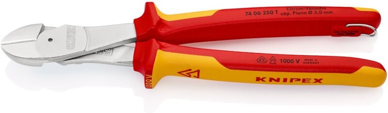 74 06 250 t vde Kraft-Seitenschneider 250 mm - Knipex