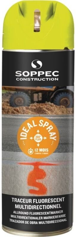 Markierungsspray IDEAL leuchtgelb 500ml Spraydose SOPPEC