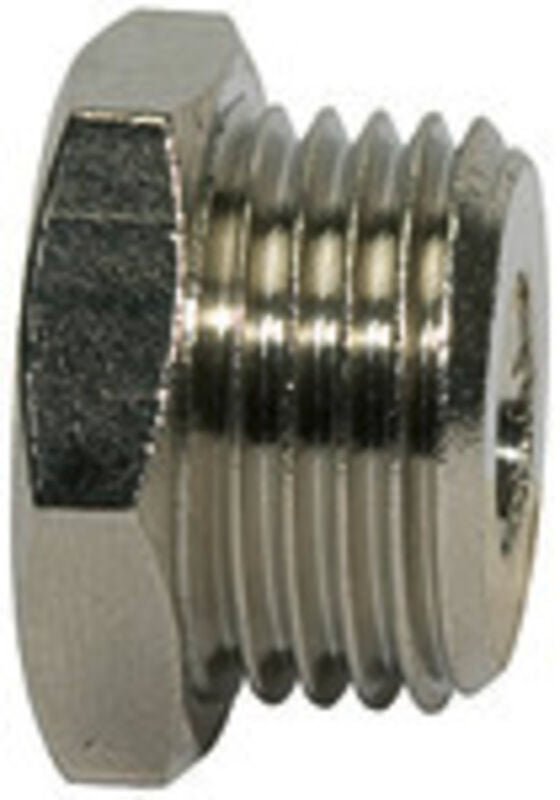 Riegler - Reduziernippel »value line«, g 3/8 a., g 1/4 i., sw 19, ms vern.