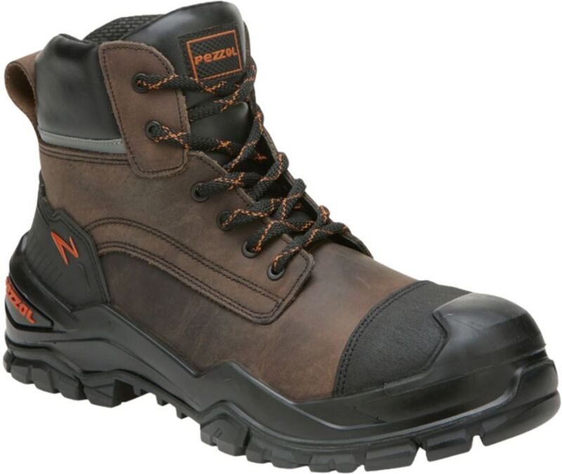Pezzol Carlos S3S CI HI SC HRO FO LG SR Sicherheitsschuhe - 45 EU - Marron
