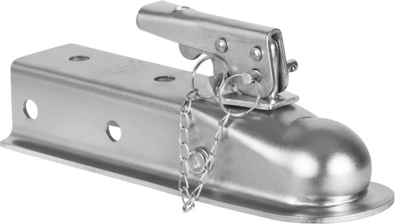 VEVOR Zugkugelkupplung Zugmaul Stahl Kupplungsklaue max. 1587,6 kg Anhängelast Zugkugelkupplung A-Anhänger 283 x 91 x 10...