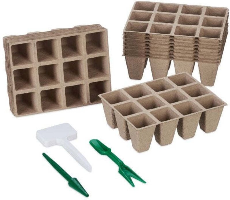 Anzuchttopfe 192 sets mit zubehor 8831