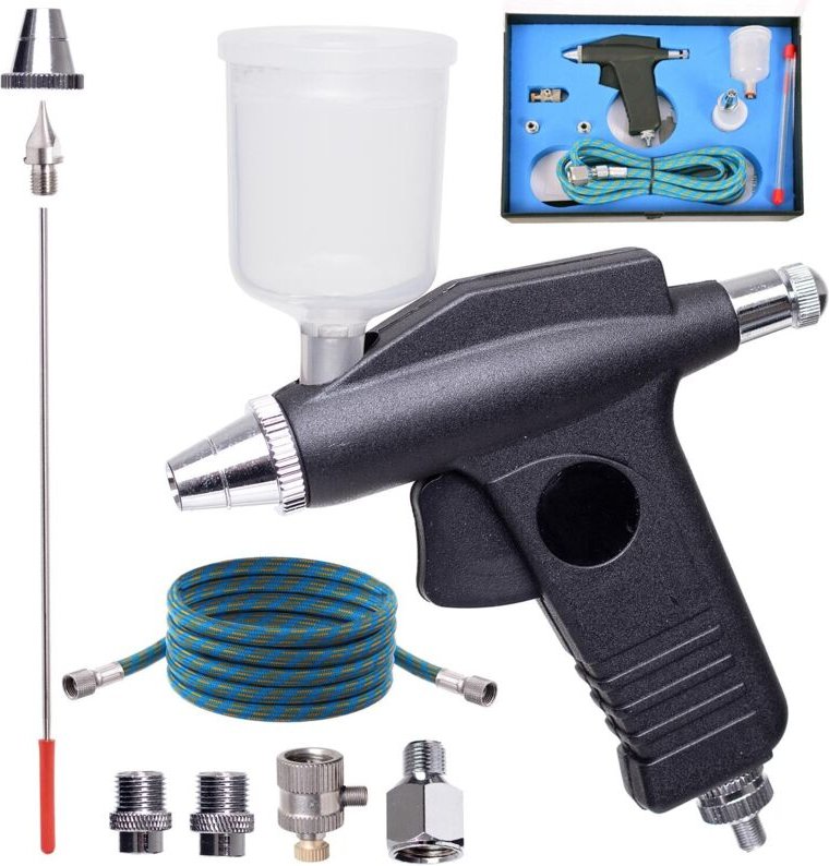 Airbrush Pistole Düsen 0,3 0,5 Mm Schlauch 1,8 M Präzision