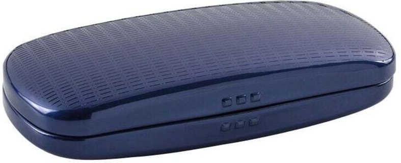 Brillenetui mit starrem, metallverstärktem Band