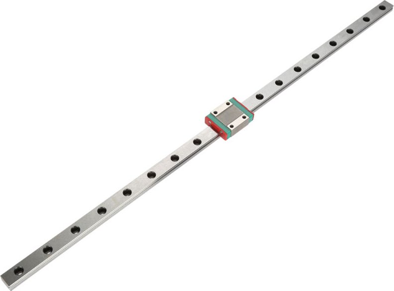 1 Miniatur-Linearführungsblock LML12B, 12 mm breit (450 mm)