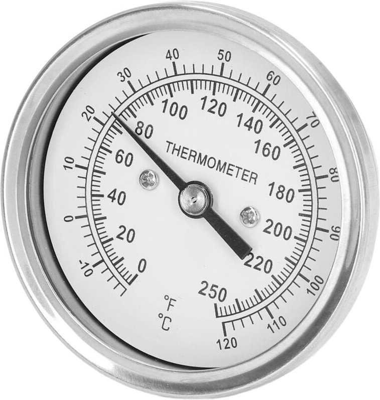 Thermometer, -18-120 ℃ Unbedenkliches Zweiskalen-Thermometer für den Außenbereich