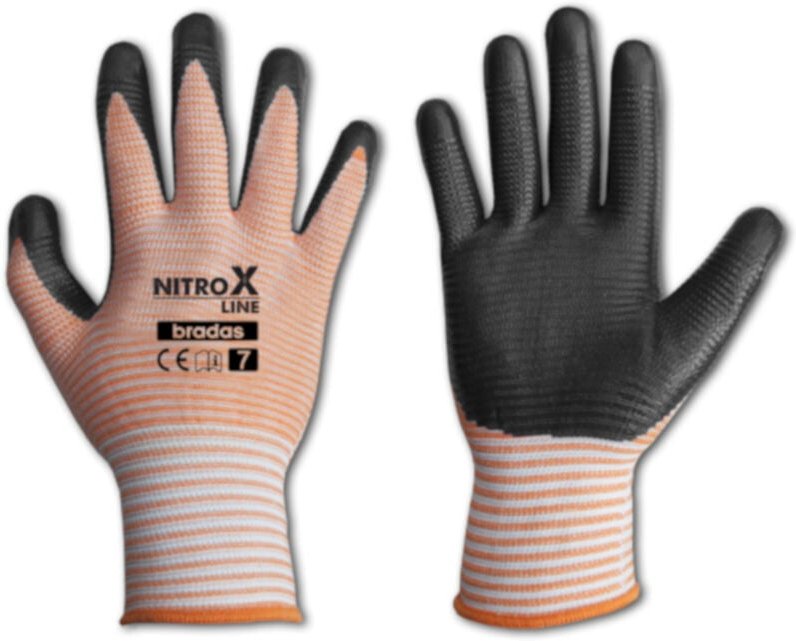 Arbeitshandschuhe Nitril - Beschichtung versch. Größen 9