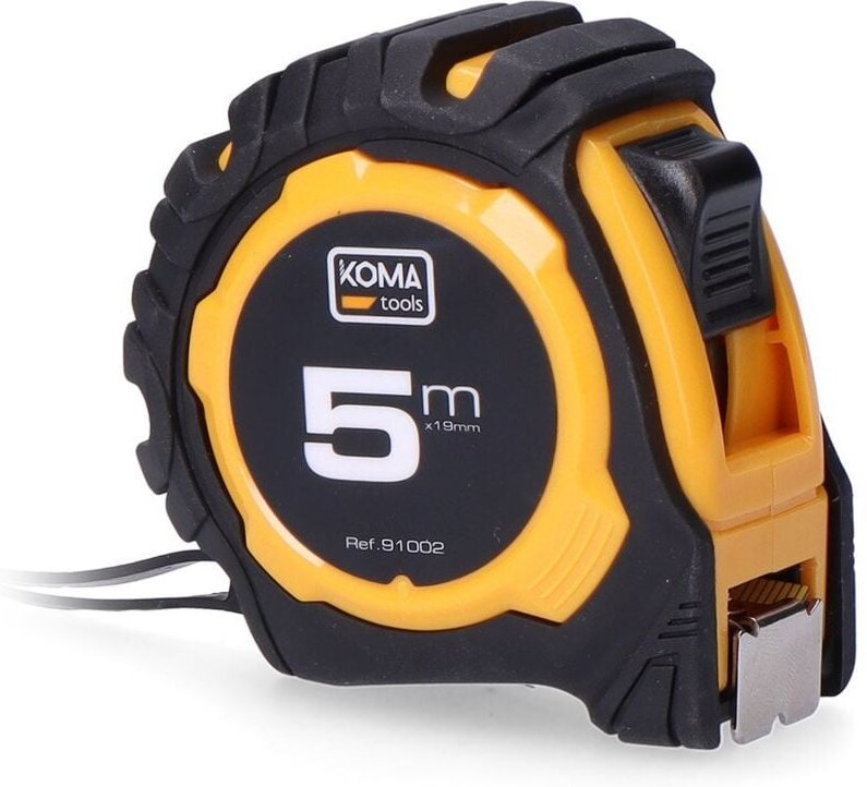 KomaTools Maßband 5 m x 19 mm ABS-Standard