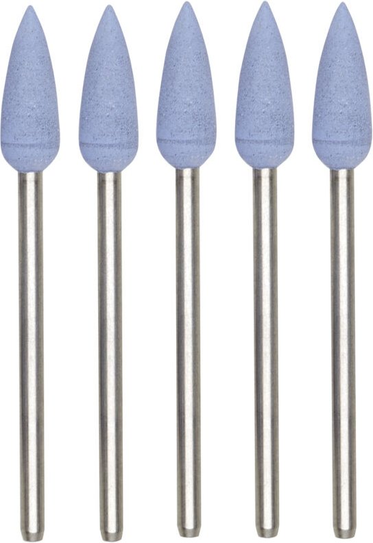 Silikonpolierer, Geschossform, 5 Stück - 28288 - Proxxon