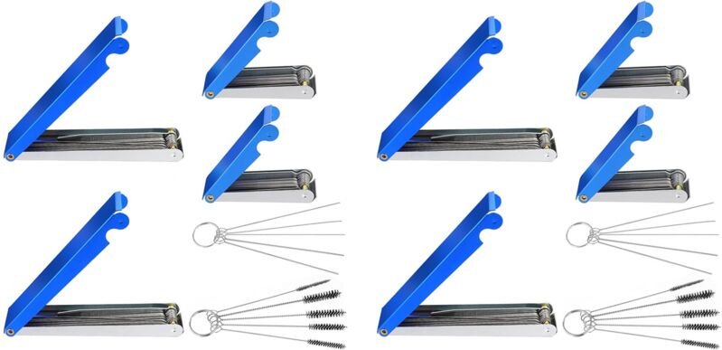 8-Teiliges Düsenreinigungswerkzeug, Schneidbrenner-Spitzenreiniger-Werkzeugsatz Schweißspitzenreiniger-Set für Schweißof...