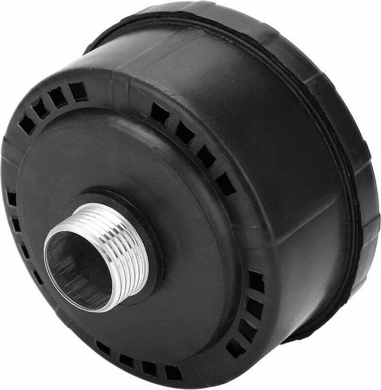 Geräuscharmer Luftkompressorfilter 3/4 25mm Geräuschreduzierer für Schraubenkompressoren und Kolbenkompressoren, 80 leis...
