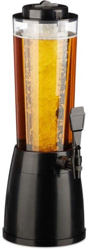 25 l beer tower with tap