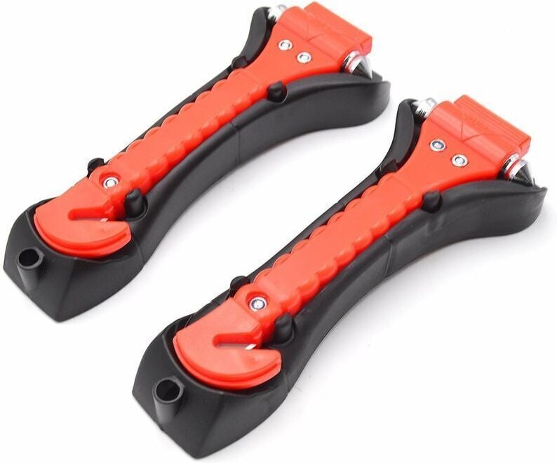 Fensterbrecher, Gurtschneider, Auto-Sicherheitshammer, Nothammer, 2-in-1-Sicherheitsgurtbrecher und Not-Fensterbrecher, ...