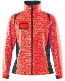 Accelerate safe Damen Softshell Jacke m. Reflexeffekten 19212-291-22210 Gr. xl Hi-vis rot/schwarzblau - Hi-vis rot/schwa...