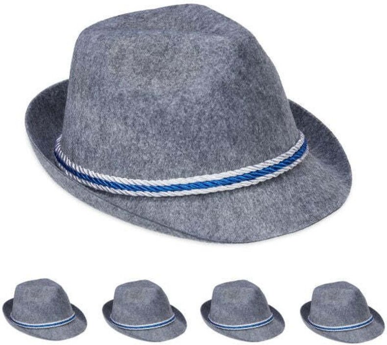 5x traditional bavarian hat