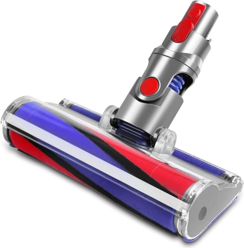 Softwalze Bodendüse für Dyson V7 V8 V10 V11 V15 SV10 SV11 SV12 SV14 SV15 Staubsauger, Elektrischer Soft Roller Bürste Au...