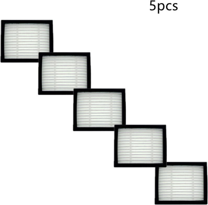 Packung mit 5 Ersatzfiltern für iRobot Roomba Staubsauger der Serien E, I und J, HEPA-Filter kompatibel mit den Roomba-M...