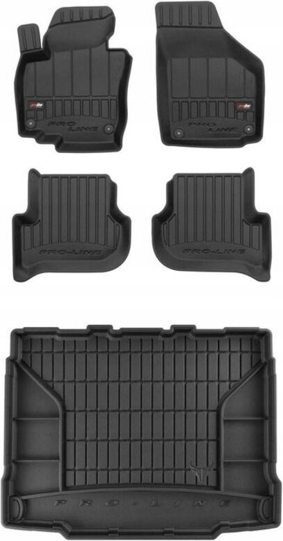 SET 3D Gummimatten Skoda Yeti 2009-2017