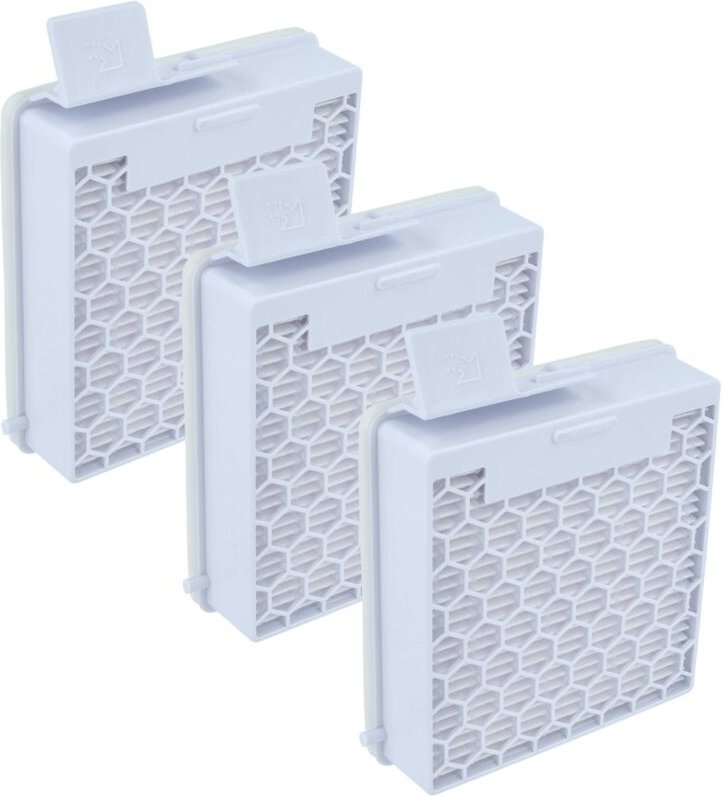 vhbw 3x Staubsaugerfilter Ersatz für Miele SF-HY 60, 11639240 für Staubsauger - Schmutzfilter, Filtereinheit