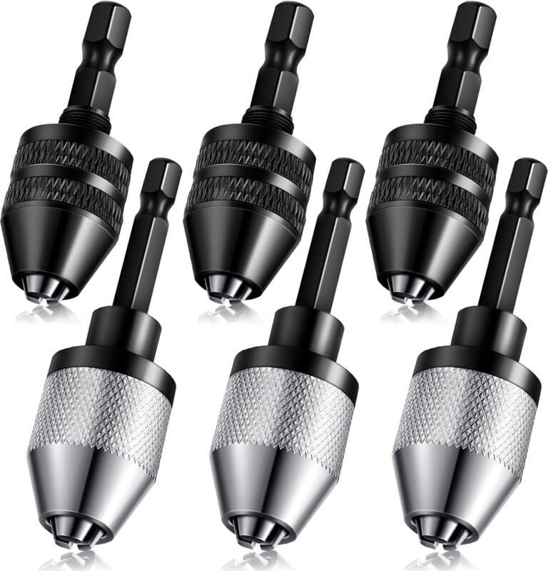 1/4 Zoll Sechskantschaft Schnellspannbohrfutter Schnellwechsel-Bohrfutter Schnellwechsel-Konverter Schraubendreher-Verlä...