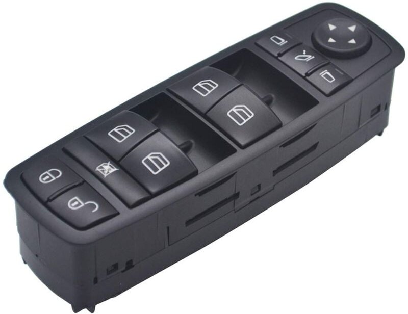 Ersandy - Fensterheberschalter, Rückspiegel, Klasse ab, A1698206710, Fensterschalter für W245, W169, W245, 1698206710